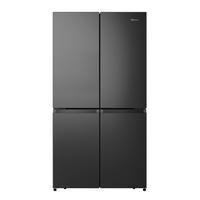 MULTI-DOOR 91,2/178,5/72,5 cm RQ758N4SAFE  - Schwarz, MODERN, Metall (91,2/178,5/72,5cm) - Hisense