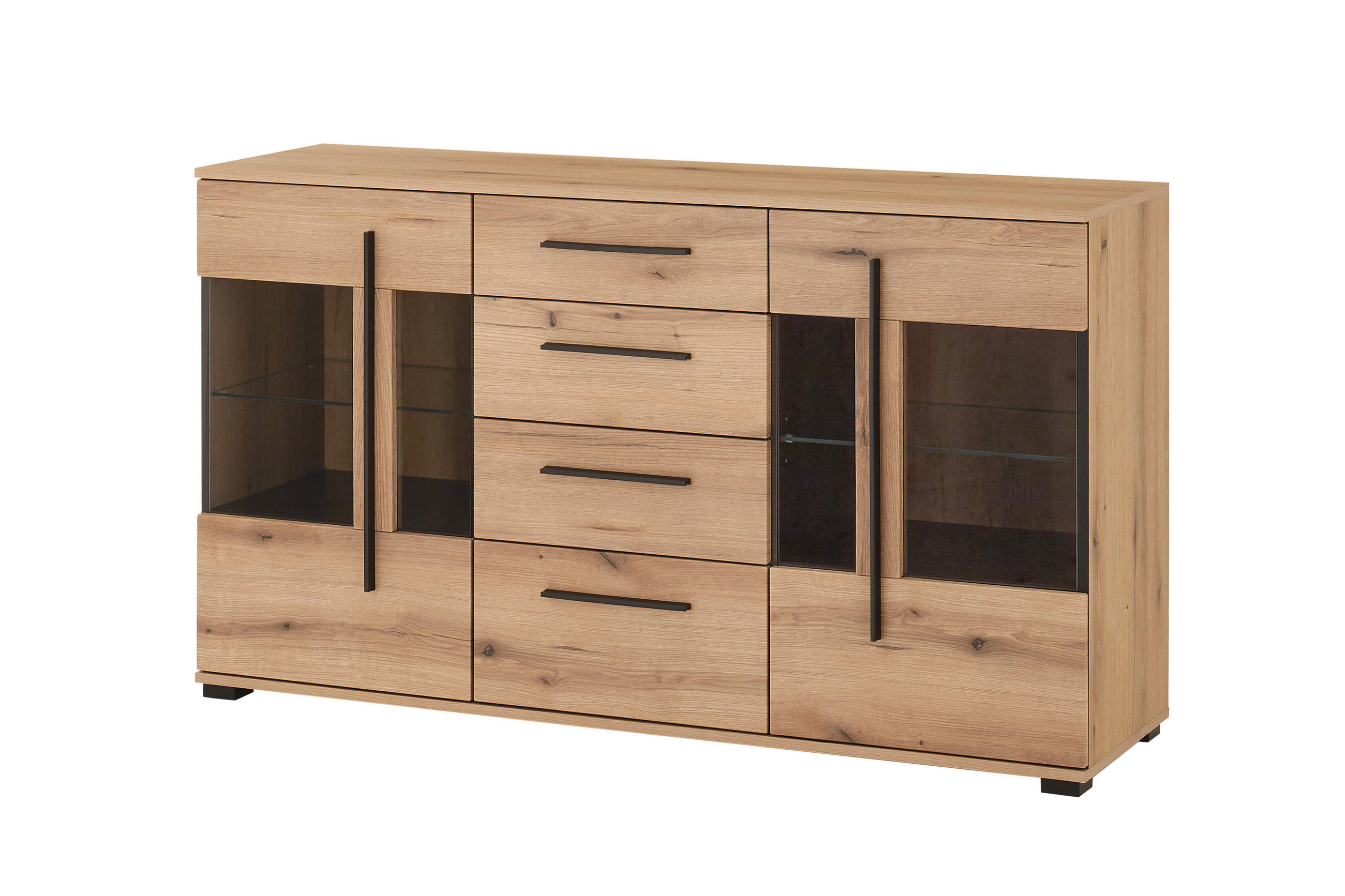 Livetastic Sideboard Eiche 150x86x42 cm