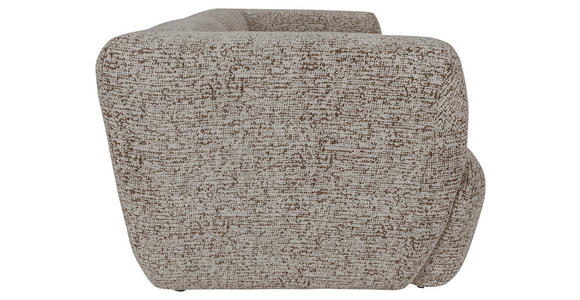 BIGSOFA Chenille Braun  - Schwarz/Braun, KONVENTIONELL, Kunststoff/Textil (240/75/105cm) - Carryhome