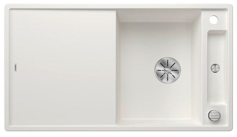 SPÜLE  - Weiß, Basics, Stein (91,5/19/51cm) - Blanco
