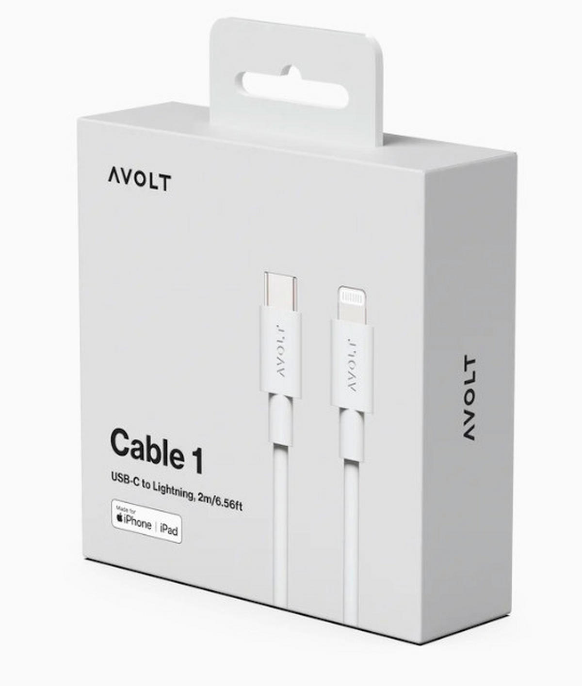 USB-LADEKABEL - Hellgrau, Basics, Kunststoff (200cm) - AVOLT