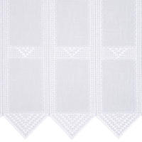 KURZGARDINE 60 cm   - Weiß, Basics, Textil (60cm) - Esposa