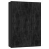 DREHTÜRENSCHRANK  in Graphitfarben, Schwarz  - Silberfarben/Graphitfarben, Design, Holzwerkstoff/Metall (152/220/40cm) - Jutzler