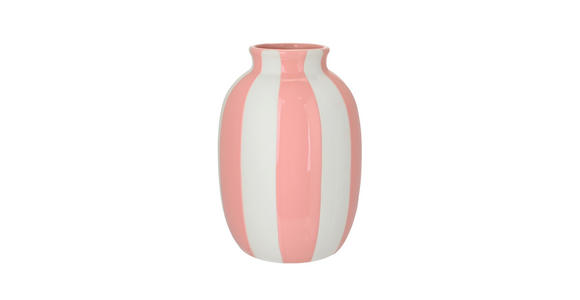 VASE 20.5 cm - Pink, Trend, Keramik (15/20,5cm) - Ambia Home