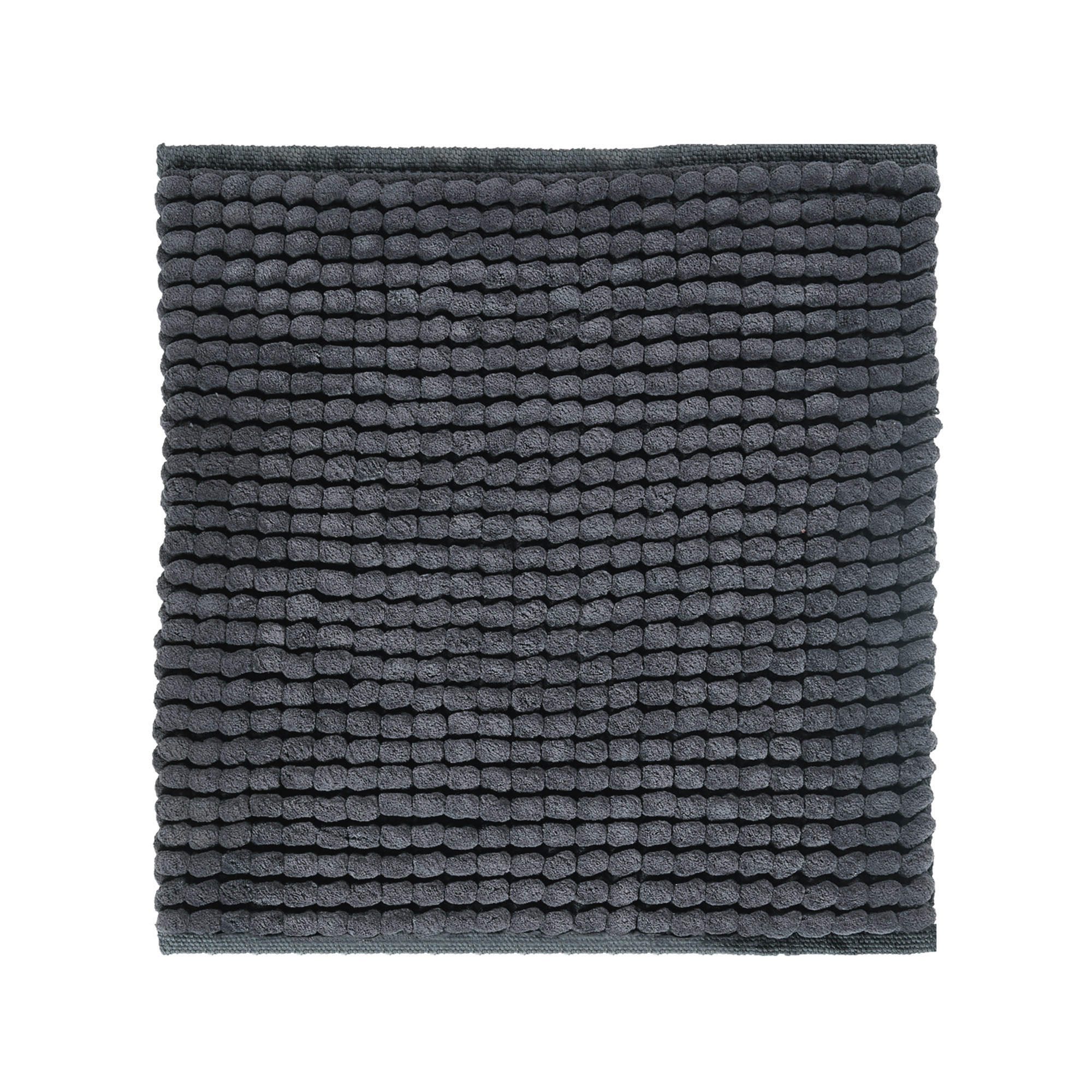 BADTEPPICH 60/60 cm Graphitfarben  - Graphitfarben, Basics, Textil (60/60cm) - Aquanova