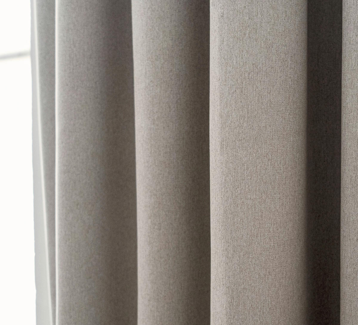 VORHANGSTOFF per lfm black-out (lichtundurchlässig)  - Naturfarben, Basics, Textil (148cm) - Esposa