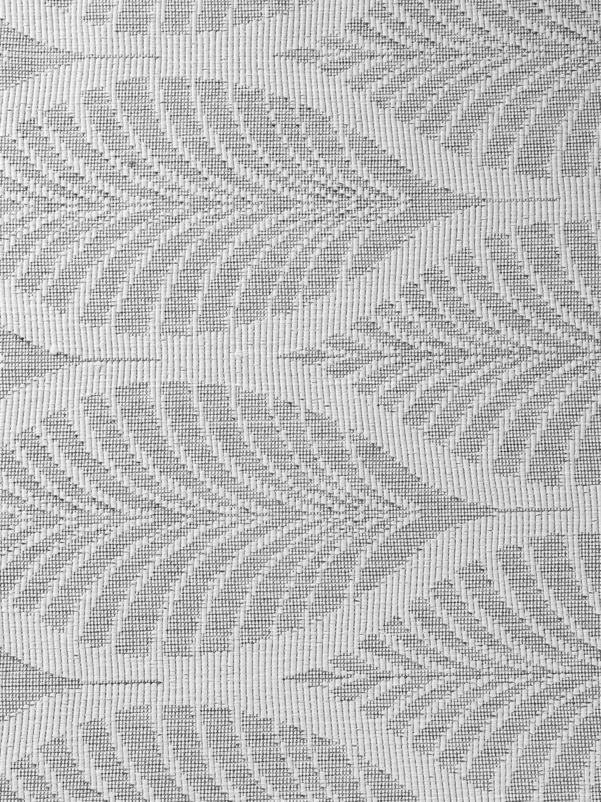OUTDOORTEPPICH 120/170 cm Duet Grau, Weiß  - Weiß/Grau, Design, Kunststoff (120/170cm)