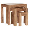 SATZTISCH in Holz 45/50/35 cm  - Akaziefarben, Design, Holz (45/50/35cm) - MID.YOU