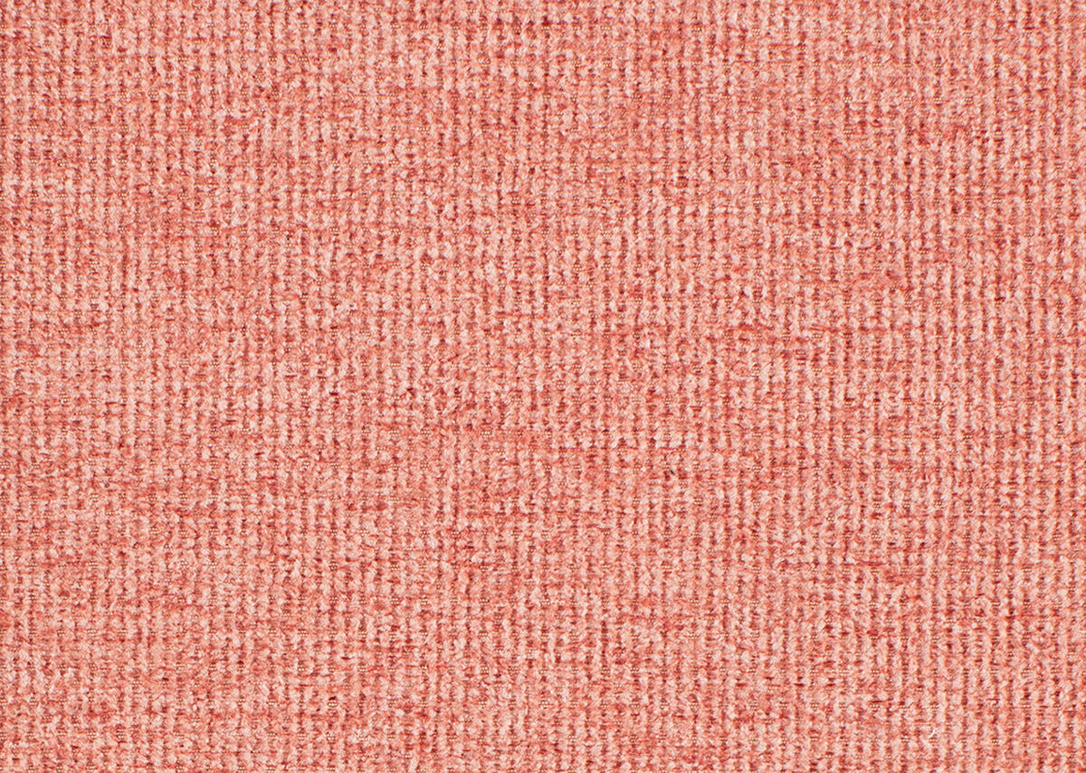 ECKSOFA in Webstoff Koralle  - Koralle/Schwarz, Design, Kunststoff/Textil (165/257cm) - Xora