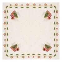 TISCHDECKE Textil Flachgewebe Weiß 85/85 cm  - Weiß, Basics, Textil (85/85cm) - Esposa