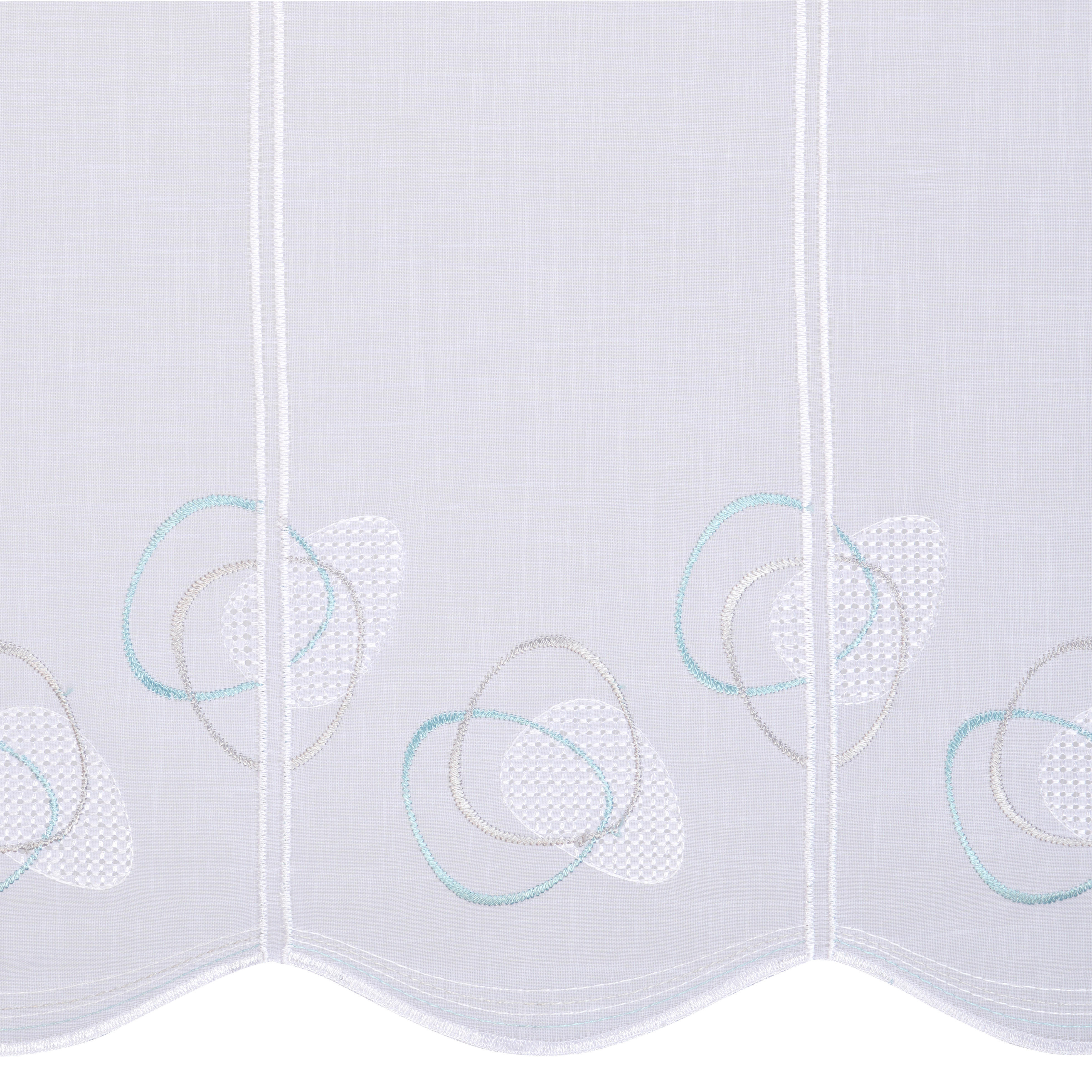KURZGARDINE 60 cm   - Mintgrün, KONVENTIONELL, Textil (60cm) - Esposa