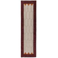 LÄUFER 60/230 cm Apex  - Dunkelrot, Basics, Textil (60/230cm) - Flair Rugs