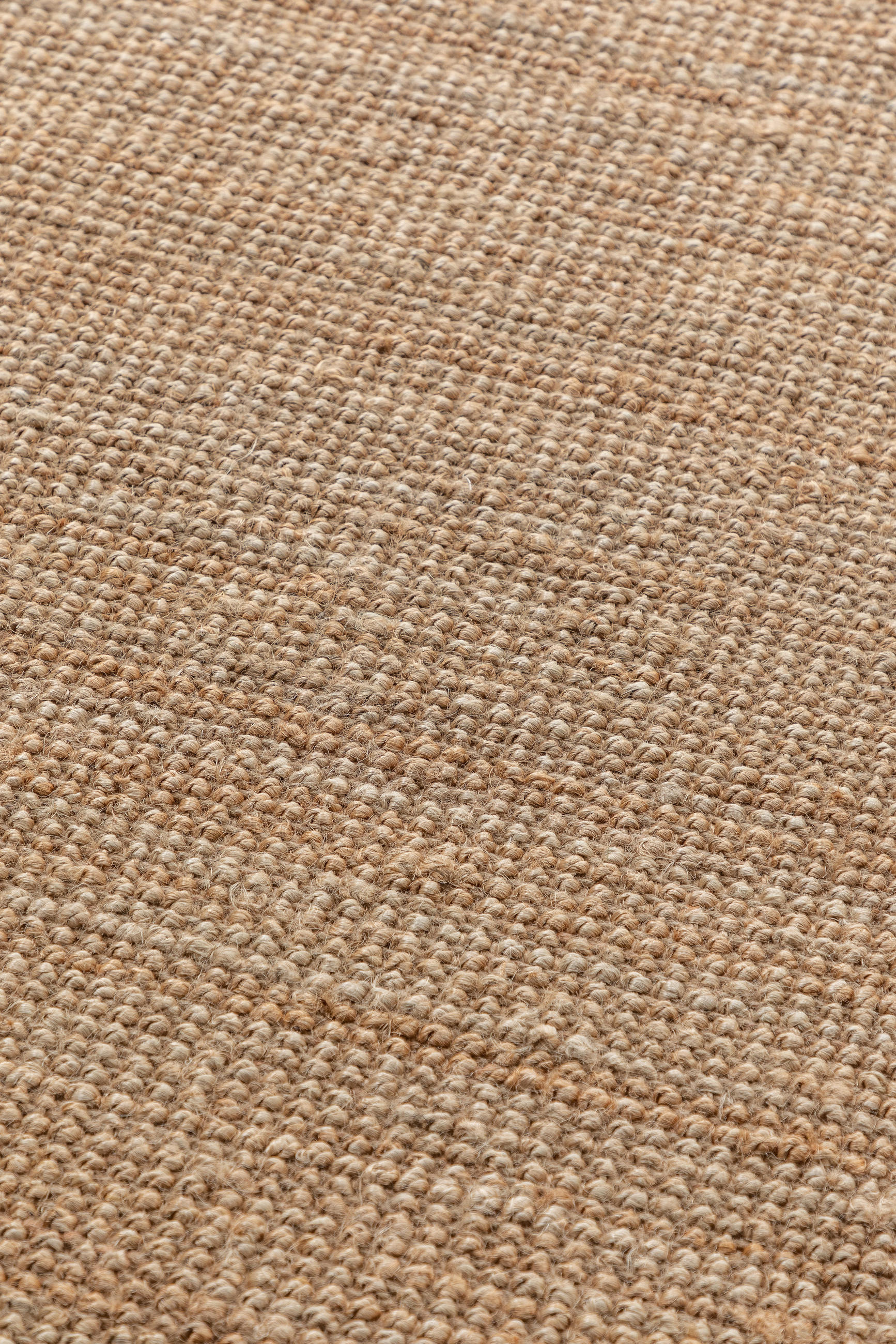 Thumbnail - Juteteppich Bouclé, Gold, Textil, Uni, rechteckig, 80x200 cm, Oeko-Tex® Standard 100, für Fußbodenheizung geeignet, beid...