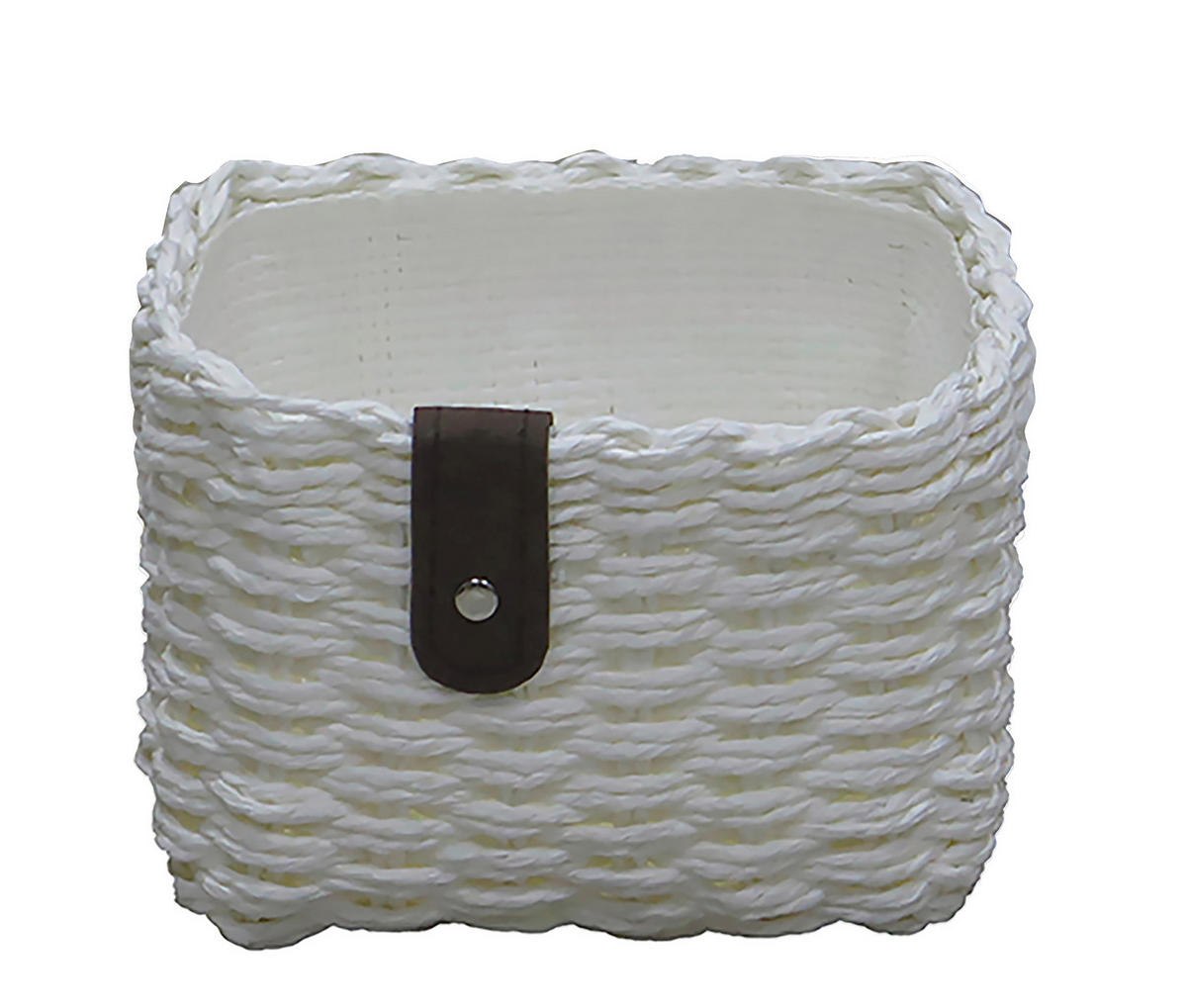 REGALKORB 17/14/12 cm   - Weiß, Basics, Papier (17/14/12cm) - Landscape