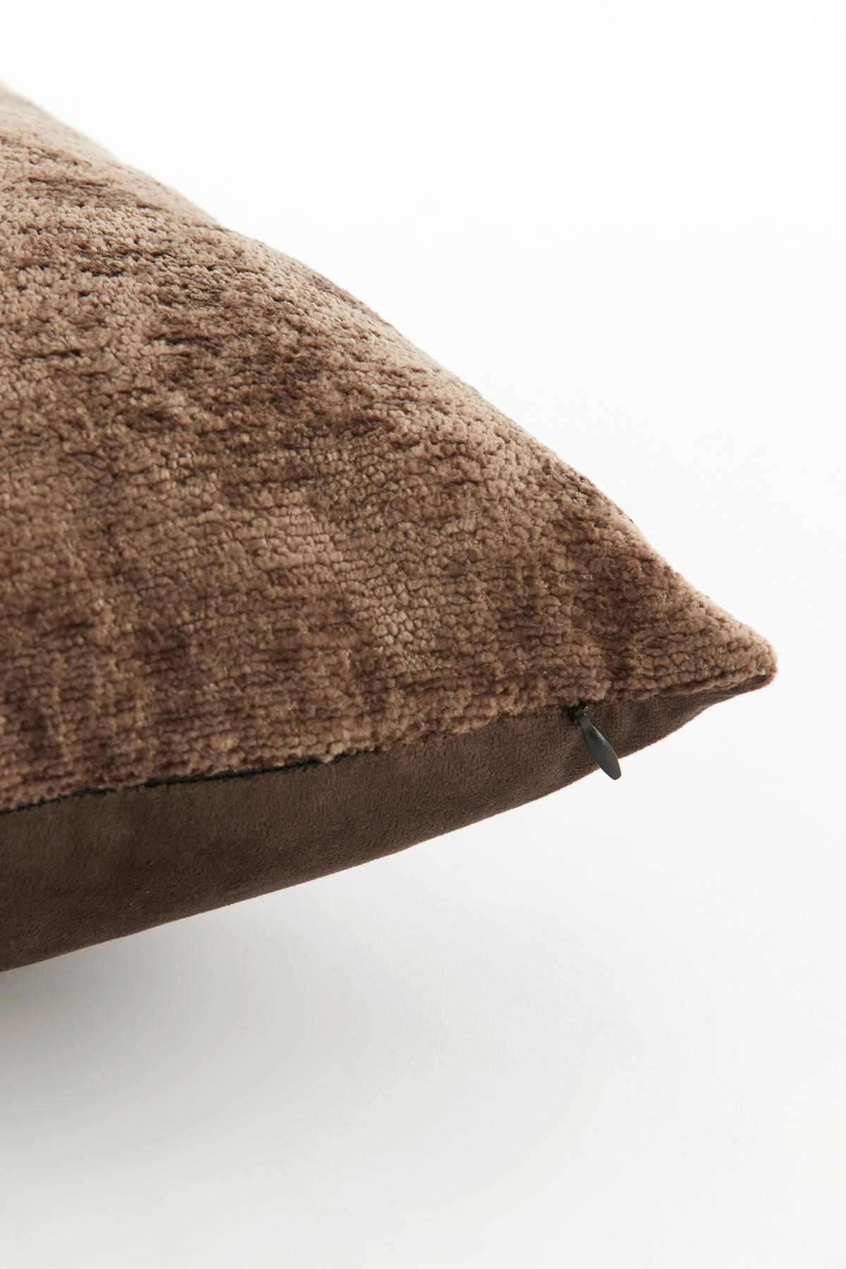 ZIERKISSEN LACONIA 45/45 cm  - Dunkelbraun, LIFESTYLE, Textil (45/45cm) - Light & Living