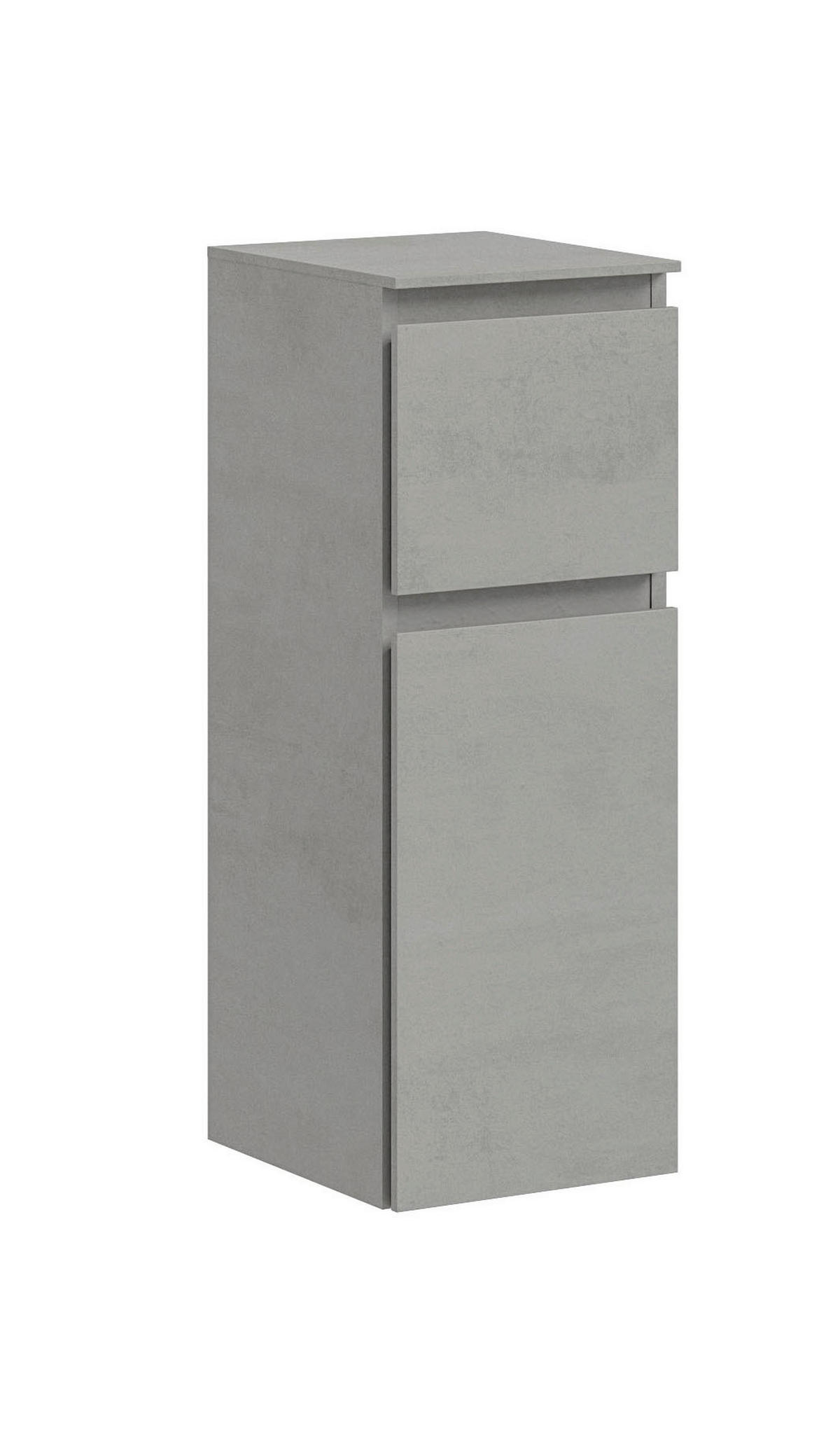 HIGHBOARD  in 30/81/33 cm  - Hellgrau/Grau, KONVENTIONELL, Holzwerkstoff (30/81/33cm) - Sadena