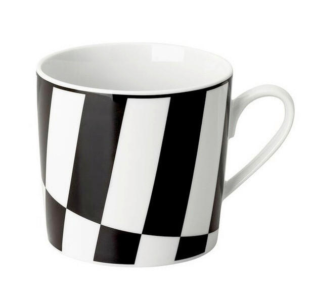 ŠALICA   380 ml   Home Monochrome   - bijela/crna, Basics, keramika (16/16/9.7cm) - Rowenta