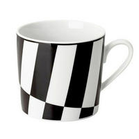 ŠALICA   380 ml   Home Monochrome   - bijela/crna, Basics, keramika (16/16/9.7cm) - Rowenta
