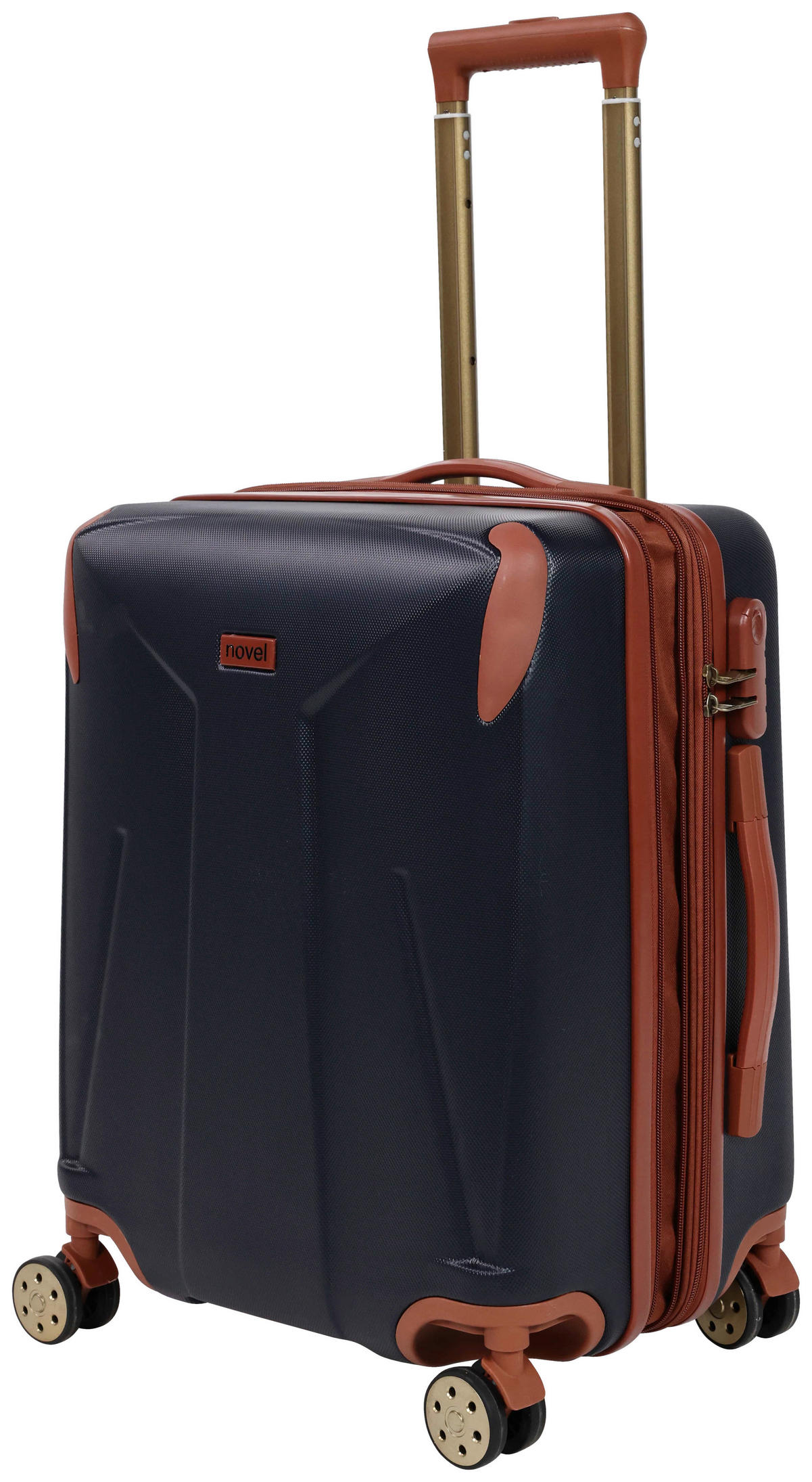 REISEKOFFERSET Dunkelblau 3-teilig  - Dunkelblau, Trend, Kunststoff/Textil (49/30/75cm) - Novel