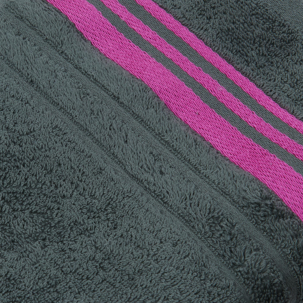 HANDTUCH 50/100 cm Eigenmodelle 2026 Grau, Pink  - Pink/Grau, Design, Textil (50/100cm) - Kleine Wolke