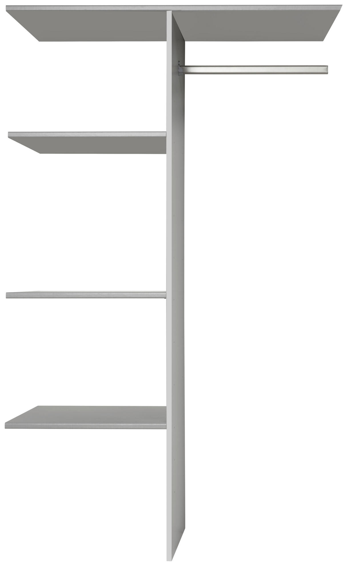 INNENEINTEILUNG in   - Grau, Modern, Holzwerkstoff (100/160/50cm) - MID.YOU
