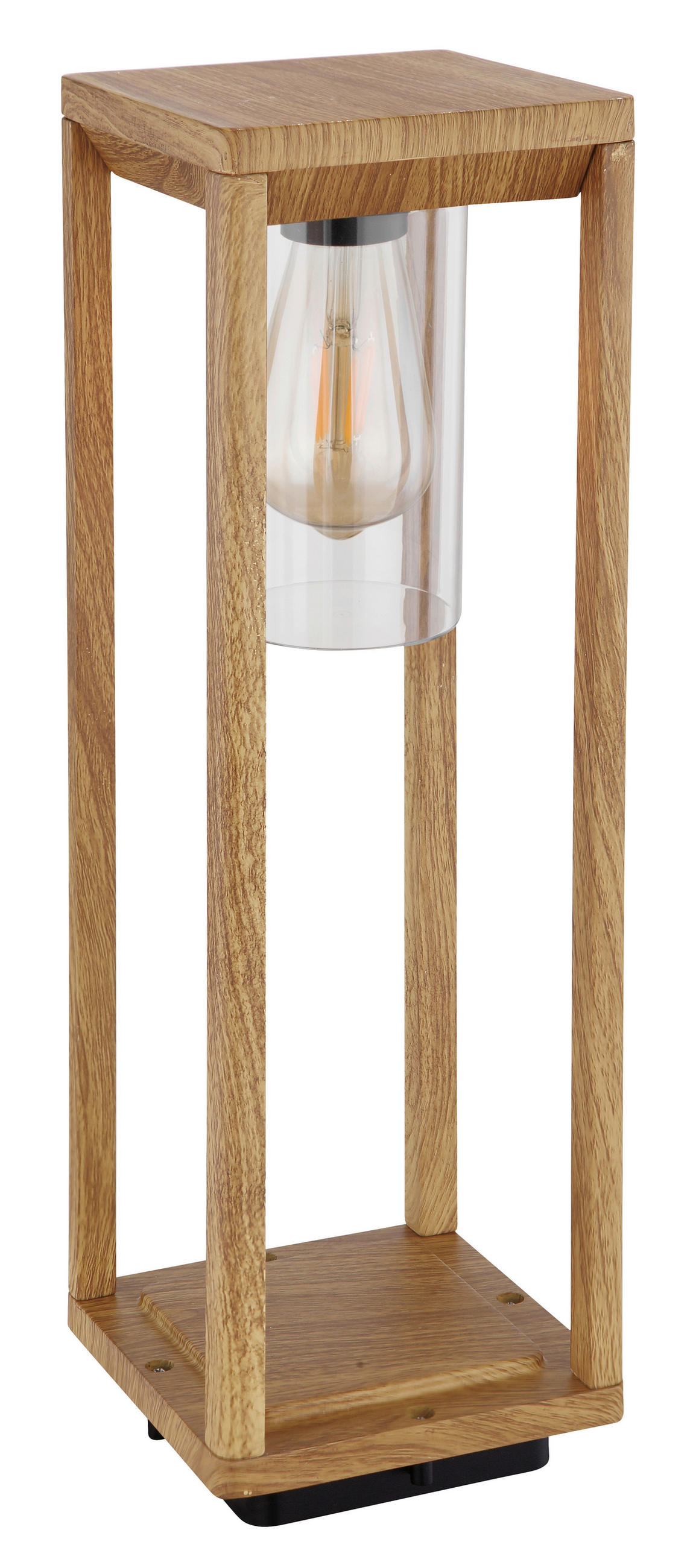 ZUNANJA STOJEČA SVETILKA  Candela   15/15/50 cm          - naravne barve/prozorno, Natur, kovina/umetna masa (15/15/50cm)