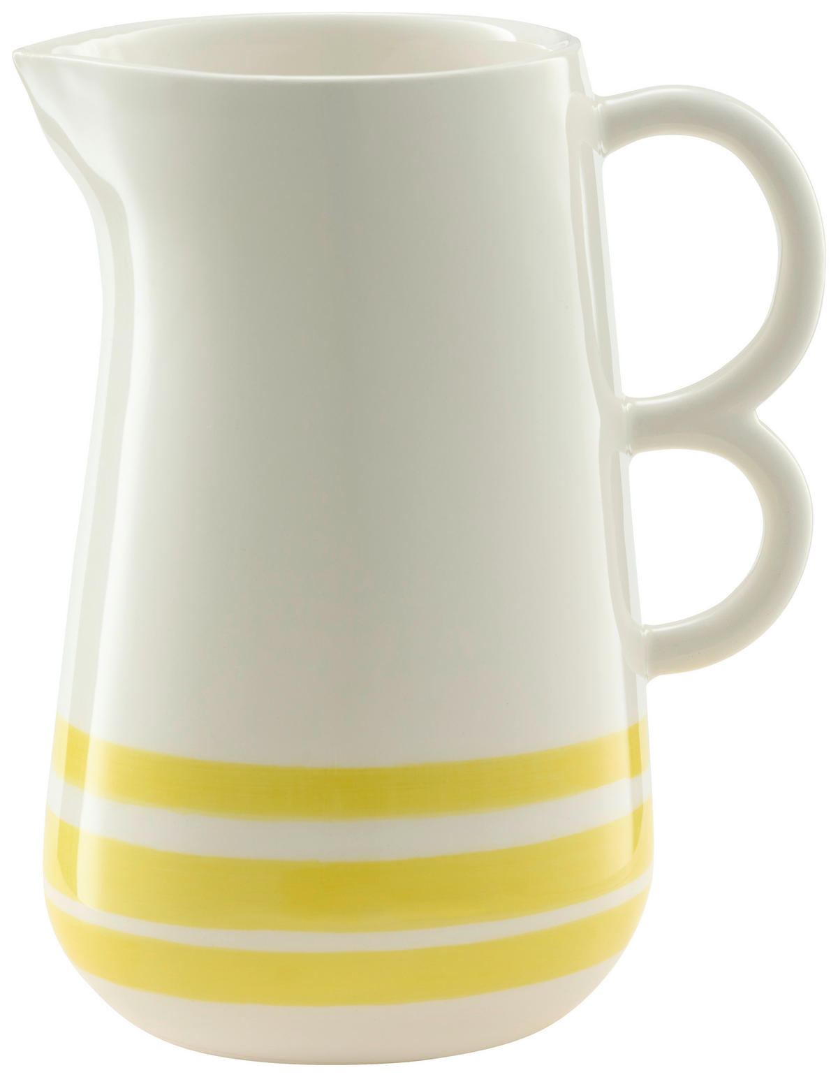 VASE  - Weiß, Basics, Keramik (12,5/15,6/9,5cm)