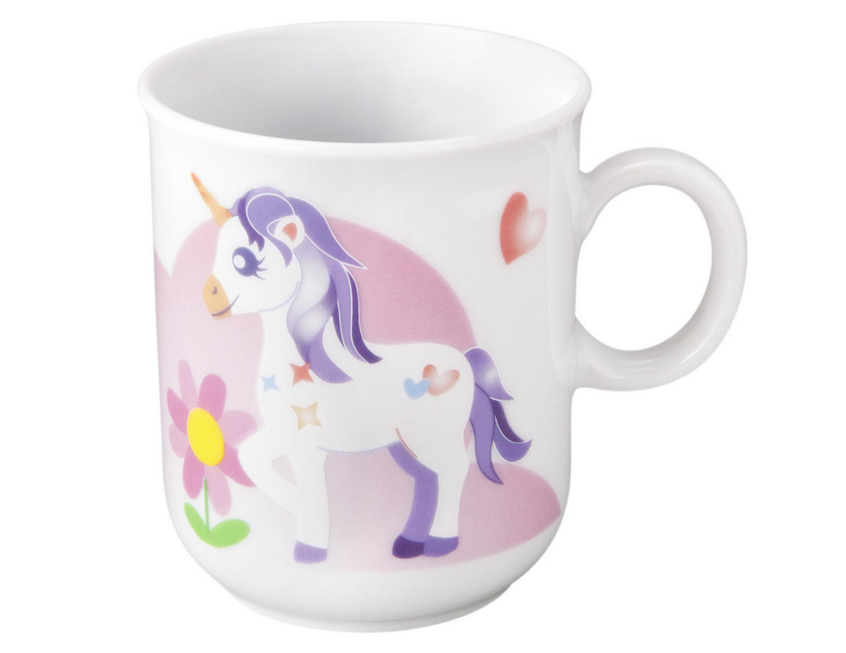 KINDERGESCHIRRSET KINDERTRÄUME Porzellan 3-teilig  - Rosa/Weiß, KONVENTIONELL, Keramik (21/21/20cm) - Seltmann Weiden