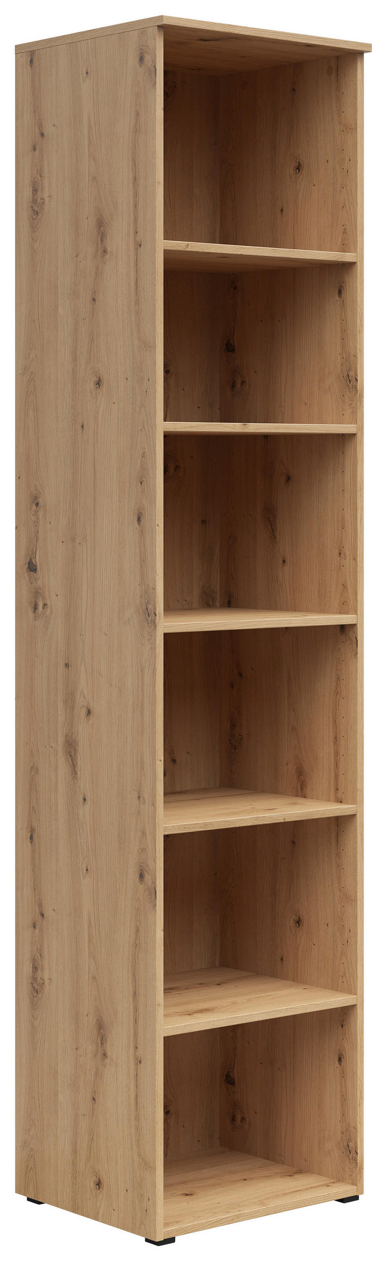 REGAL  45/195/40 cm Eiche Artisan  - Anthrazit/Eiche Artisan, Modern, Holzwerkstoff/Kunststoff (45/195/40cm)