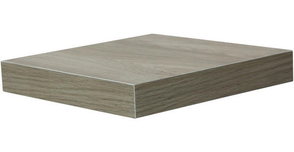 WANDBOARD Sonoma Eiche - Sonoma Eiche, Design, Holzwerkstoff (23,5/3,8/23,5cm) - Carryhome