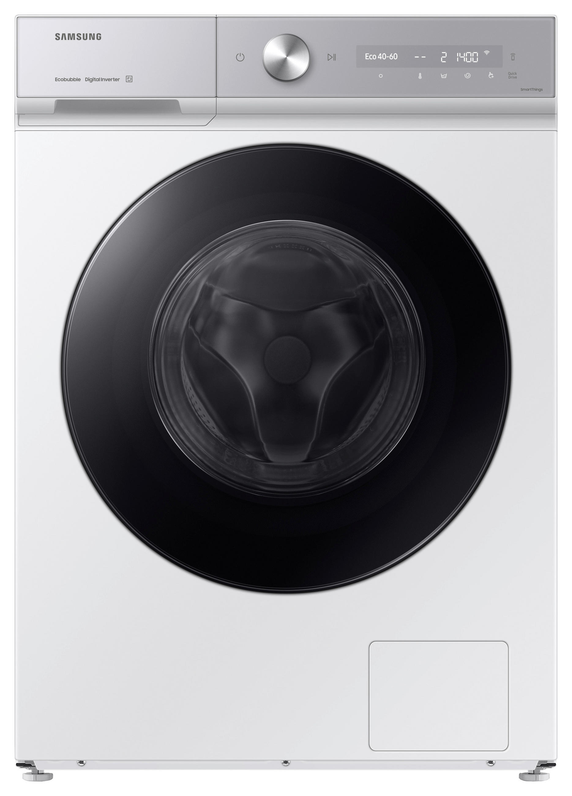 WASCHMASCHINE WW90DB8U95GHU2  - Weiß, Basics, Glas/Kunststoff (60/85/60cm) - Samsung