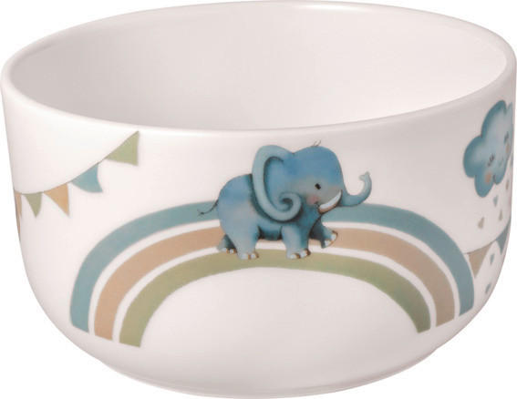 MÜSLISCHALE Walk Elephant  - Blau/Multicolor, Design, Keramik (12,5/12,5/7cm) - Villeroy & Boch