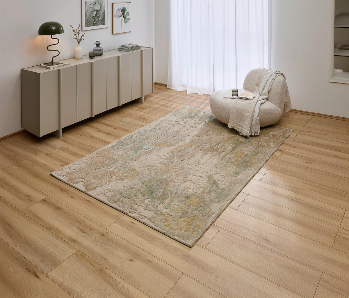 ORIENTTEPPICH 160/230 cm Beige  - Beige, Design, Kunststoff/Textil (160/230cm) - Cazaris