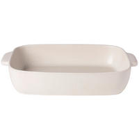 AUFLAUFFORM Keramik Feinsteinzeug  - Creme, Basics, Keramik (49/32/9cm) - Costa Nova