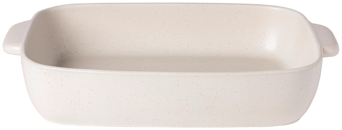 AUFLAUFFORM Keramik Feinsteinzeug  - Creme, Basics, Keramik (49/32/9cm) - Costa Nova