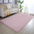 HOCHFLORTEPPICH 120/170 cm AMBIANCE Rosa  - Rosa, Basics, Textil (120/170cm) - Novel