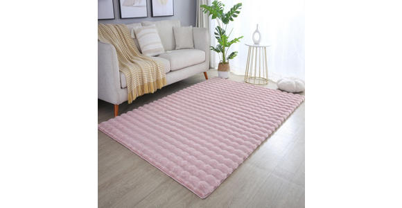 HOCHFLORTEPPICH 120/170 cm AMBIANCE Rosa - Rosa, Basics, Textil (120/170cm) - Novel