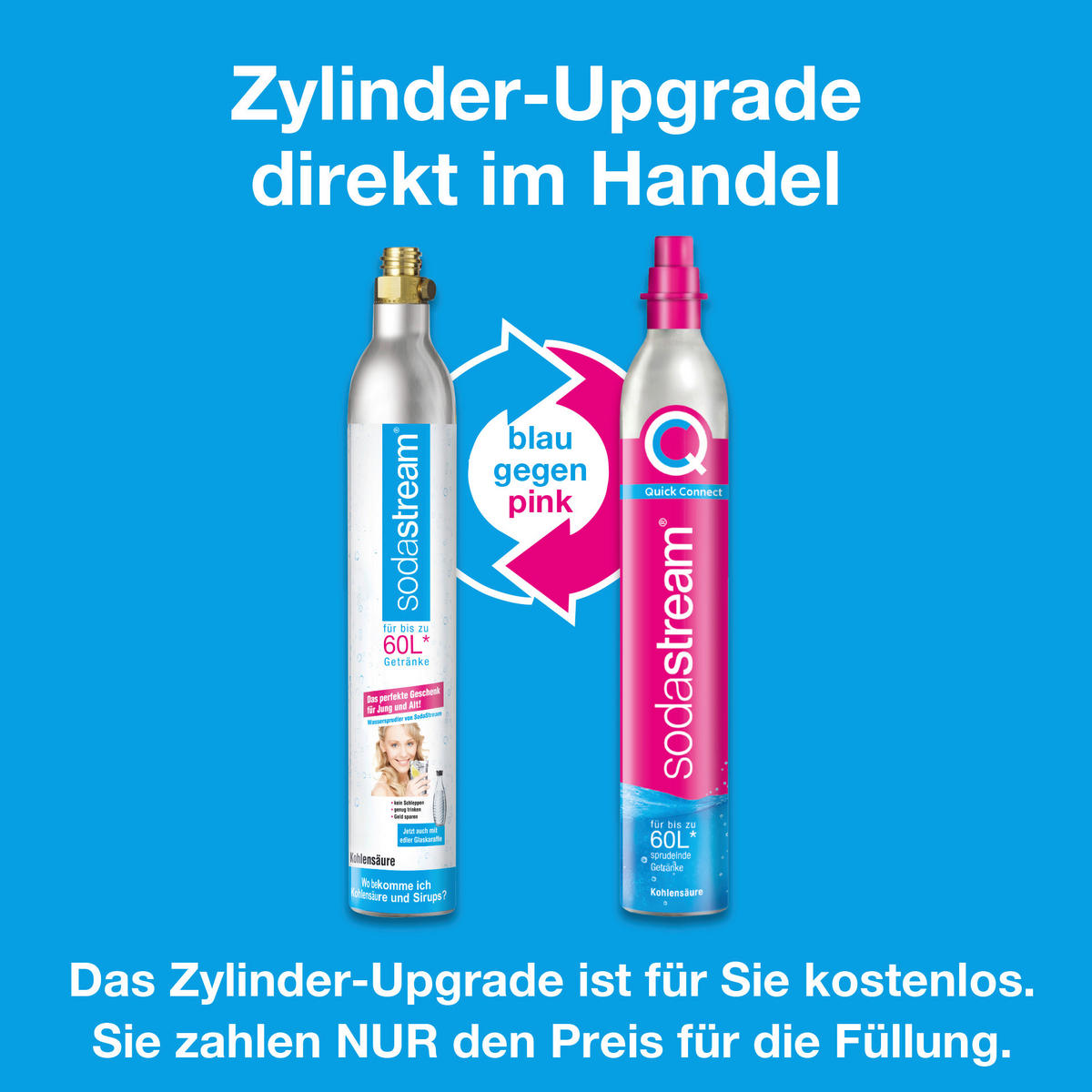 WASSERSPRUDLER Terra  - Schwarz/Orange, Basics, Kunststoff (28,2/19,5/43,6cm) - SodaStream