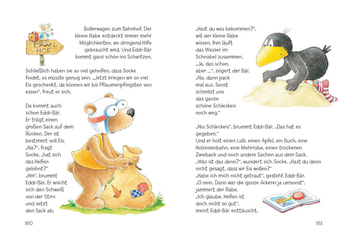 BUCH Rabe Socke: Noch eine Geschichte, bitte-danke!  - Multicolor, Basics, Papier (20,2/27,9/2,6cm)