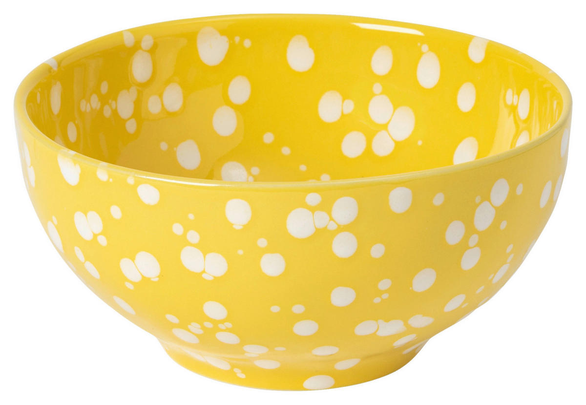 KOMBISERVICE Gelb RAFAELA 4-teilig 1 Personen  - Gelb, Basics, Keramik - Costa Nova