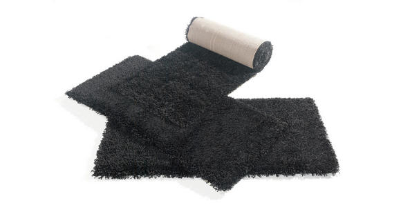 HOCHFLORTEPPICH FASHION SHAGGY - Schwarz, Basics, Textil (200/200cm) - Novel