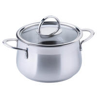 KOCHTOPF Chefkoch 1,5 L  - Silberfarben, Basics, Metall (16cm) - Chefkoch+Fackelmann