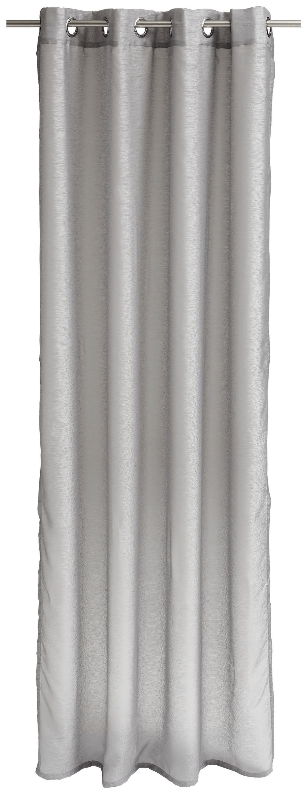 ZÁVĚS S OČKY, průhledné, 140/250 cm - šedá, Basics, textil (140/250cm) - Tom Tailor