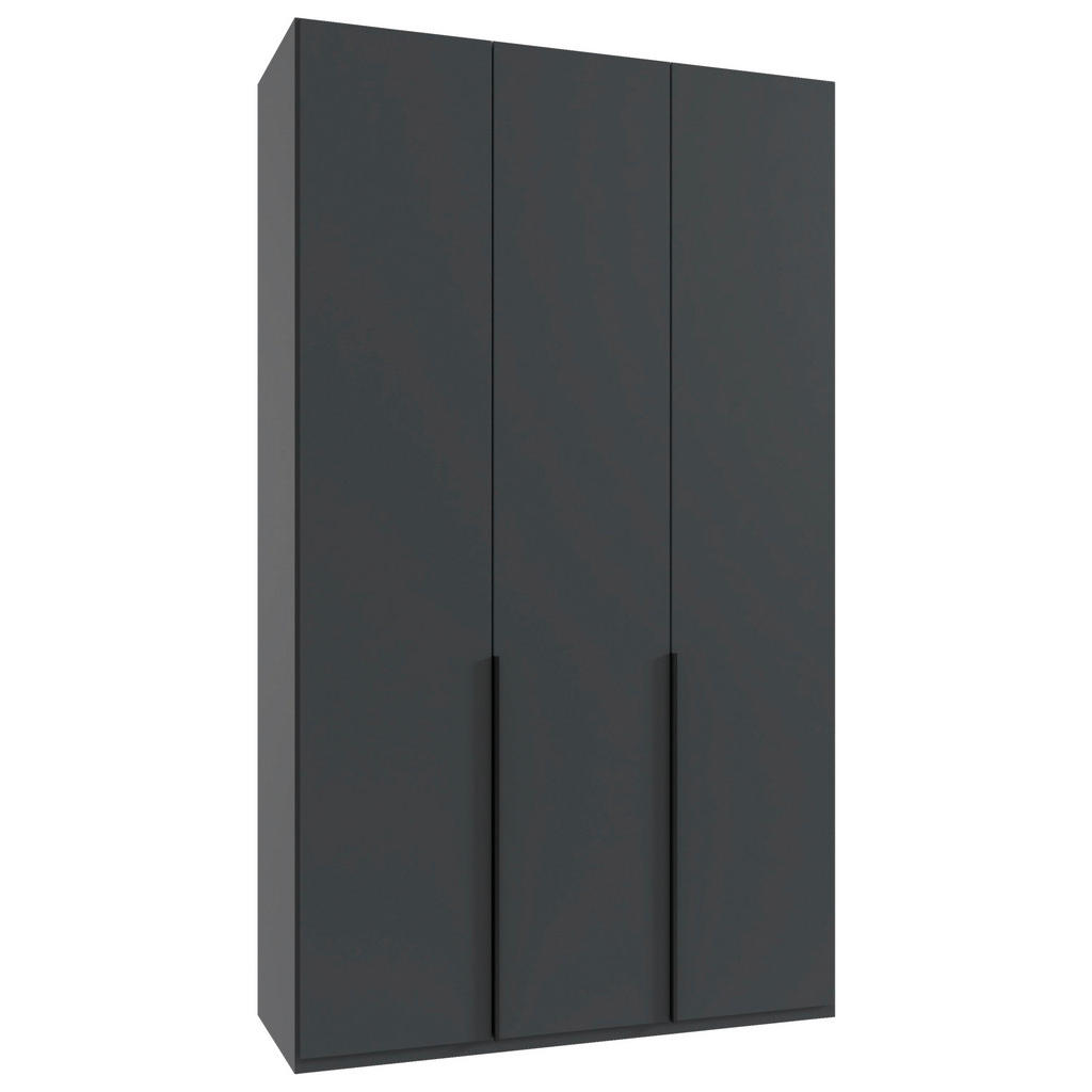 Drehtürenschrank New York Graphitfarben B:135cm