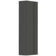 GARDEROBENSCHRANK Gardasee  in 60/179/33 cm  - Anthrazit, Design, Holzwerkstoff (60/179/33cm) - Moderano