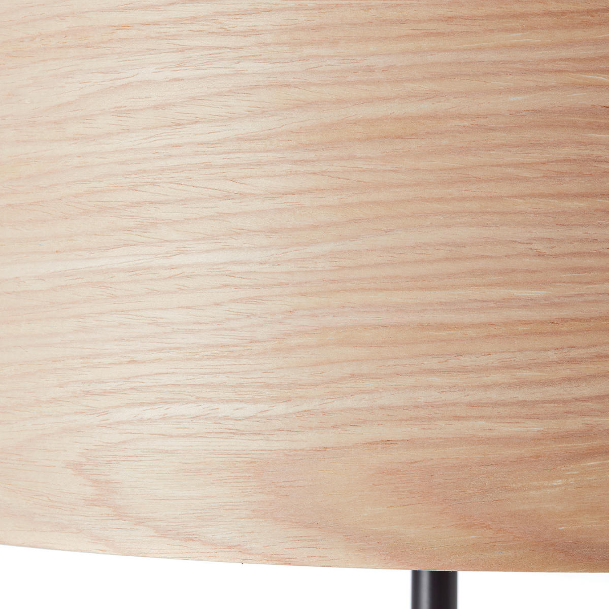 STEHLEUCHTE 38/161 cm    - Hellbraun/Schwarz, Basics, Holz/Metall (38/161cm) - Brilliant