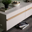 HÄNGELOWBOARD Kaschmir, Eiche Artisan  - Kaschmir/Eiche Artisan, Basics, Holzwerkstoff (192/32/41,5cm) - Carryhome