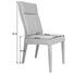 STUHL Lederlook Buche massiv Buchefarben, Grau - Buchefarben/Grau, Natur, Holz/Textil (45/98/62cm) - Celina Home