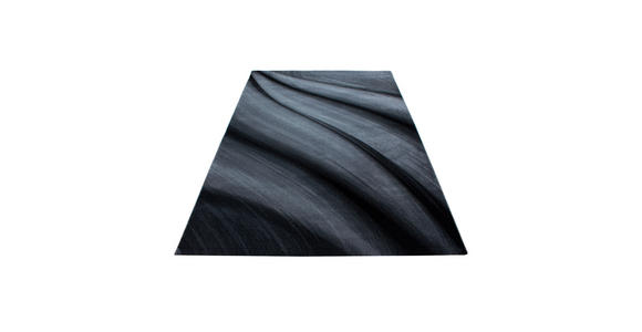FLACHWEBETEPPICH 140/200 cm Miami Schwarz  - Schwarz, Design, Textil (140/200cm) - Novel