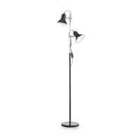 TISCHLEUCHTE 22/154 cm   - Schwarz, KONVENTIONELL, Metall (22/154cm) - Ideal Lux